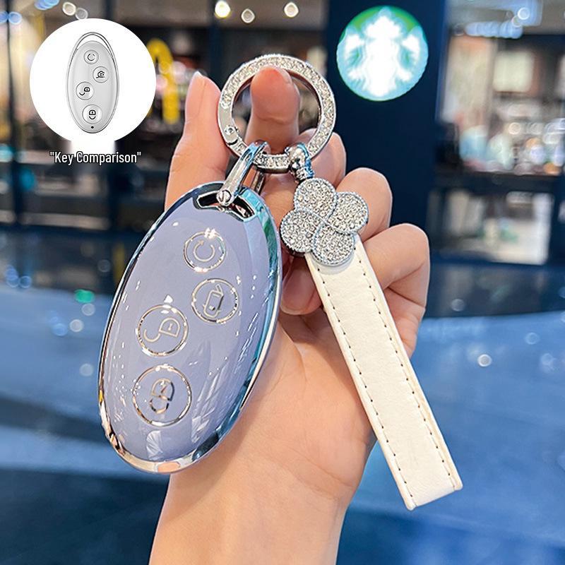 BYD Song Max/Yuan/Qin Pro/EV360/S7 Klasický kryt klíče od auta s přezkou.