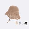 Hand-Woven Hollow-Out Fisherman'S Hat Breathable And Comfortable Sun Protection Hat For Daily Commuting And Beach Vacations