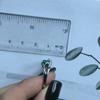 Серебряное кольцо с изумрудом nano 0.842ct, вес изделия 3,26 гр (2192152)