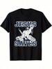 1 Piece Unisexs Funny Clothing Casual Fit Crew Neck Printed ShortSleeve TShirt For Daily Casual