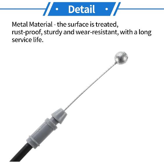 Hood Release Cable No.5363002360 Hood Latch Cable for Toyota Corolla 2014-2019 1 Pcs