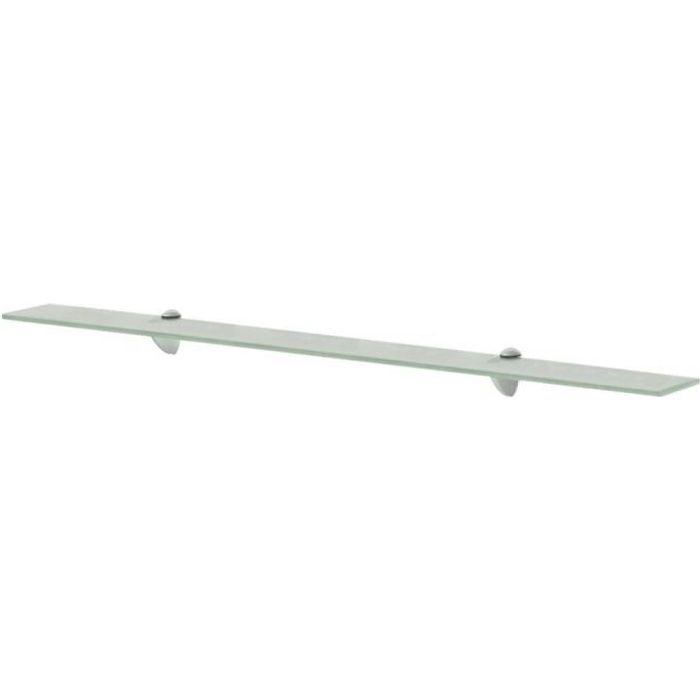 Étagère murale - vidaXL - 100 x 20 cm - Verre de sécurité trempé - Style contemporain - Salle de bain