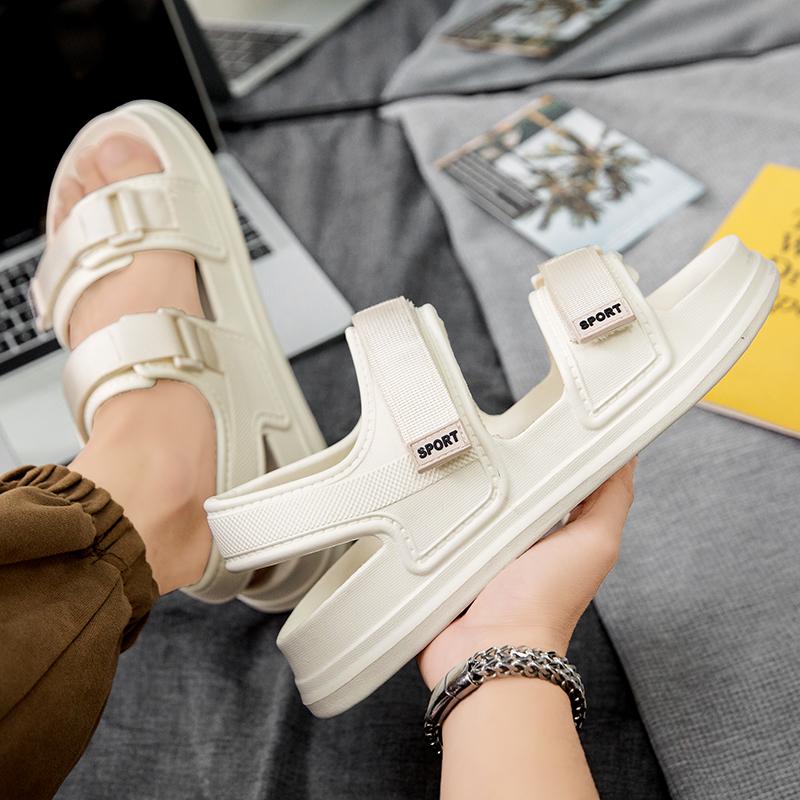 Fashion New  Unisex Sandals Comfortable Hook Loop Platform Sandals Men Outdoor Lightweight Beach Sandals For Men sandalias hombre