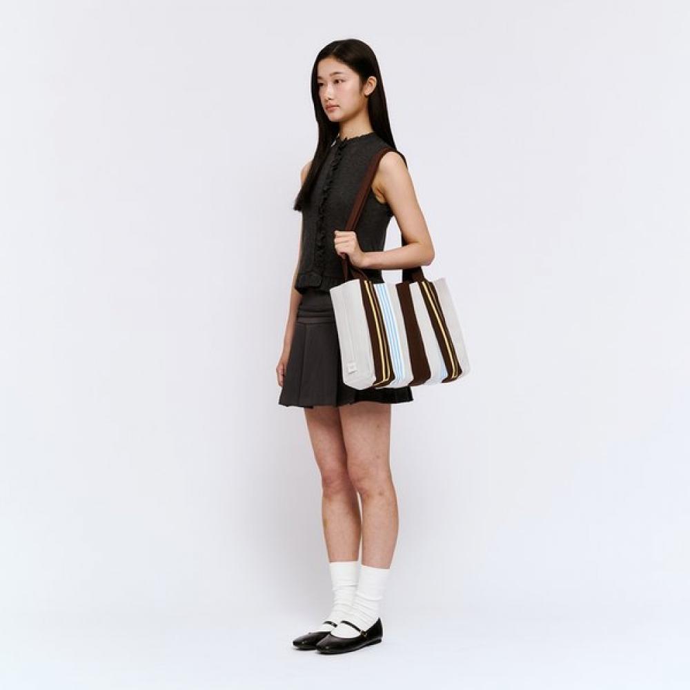 Pleatsmama New Two Way Bag Vintage Brown