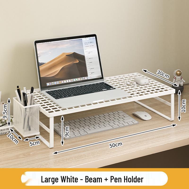 Adjustable Laptop Stand and Cooling Rack for Desktop and Home Use
