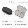 Shockproof Hard Shell Double Glasses Case Lightweight Portable Dual Eyewear Storage Box for Sports Cycling Running Use