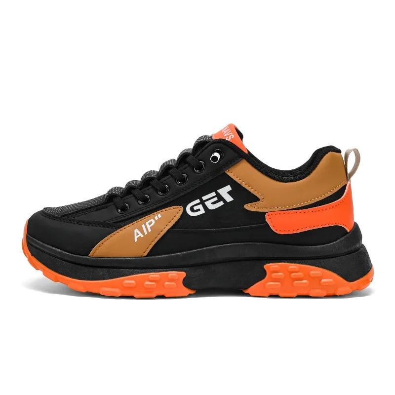 

Модные мужские повседневные кроссовки Four Seasons, мягкие и удобные низкие мужские туфли до щиколотки, износостойкие модные нескользящие спортивные туфли 44