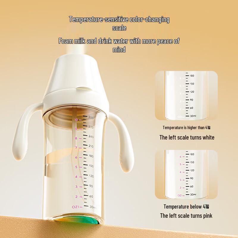 PEIQIMAMA PPSU Straw Sippy Cup for Toddlers