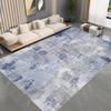 Ink Splash Style Imitation Cashmere Rug - Stain-Resistant Living Room or Bedroom Carpet, Large Area Coverage
