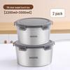 DM Portable Titanium Sealed Food Container Set