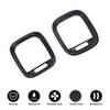 Dashboard Side Air Vent Decoration Cover Trim for Dodge Charger 11+ Carbon Fiber