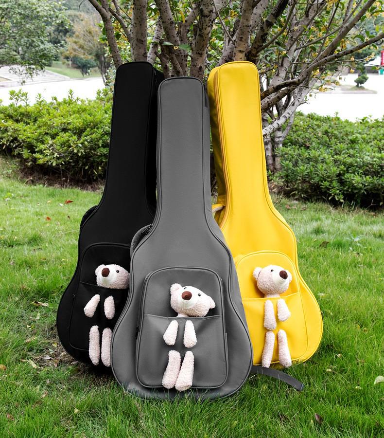 Akusticus Folk Guitar Gig Bag: Cute Personality Backpack for 40/41/36 Inch Guitars