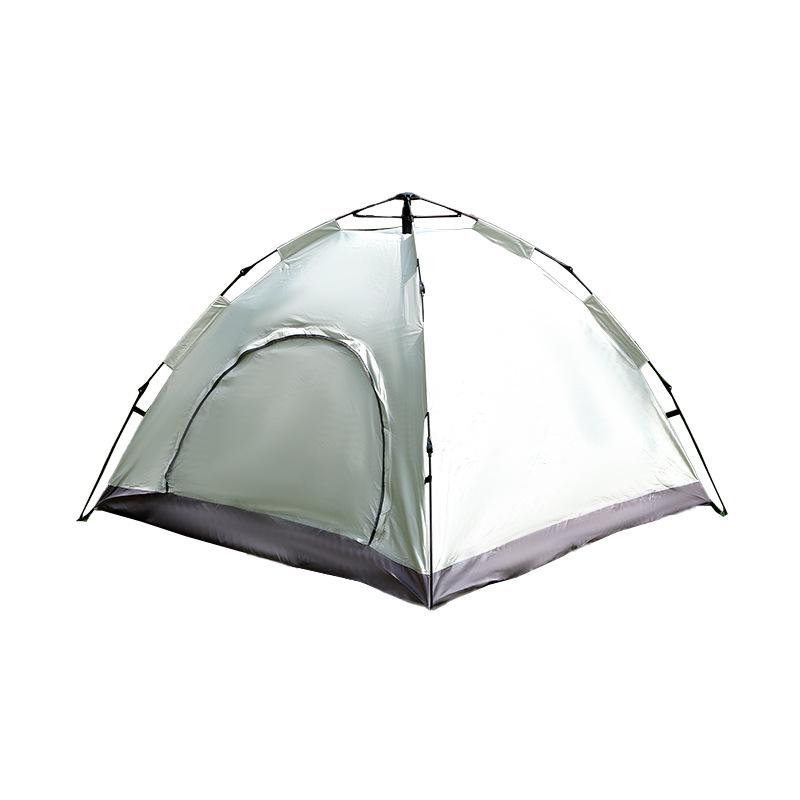 Single-Layer Quick-Open Automatic Camping Tent - Portable, No-Setup, Ventilated Design