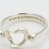 Used TIFFANY&Co. Ring Open Heart EU#50.5 Silver925 2.5g Silver Accessory