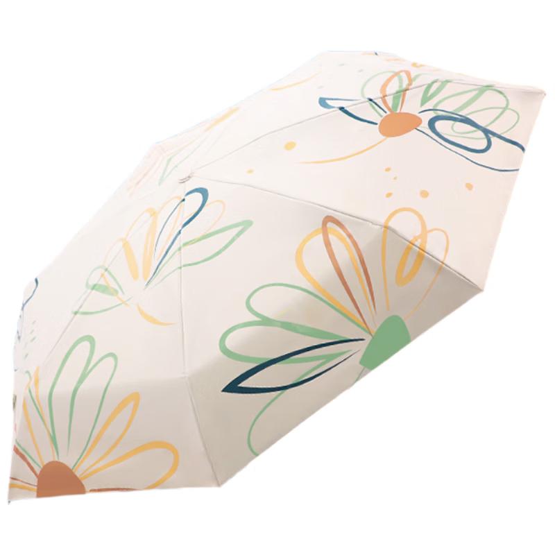 Heaven UV Protection Three-Fold Umbrella