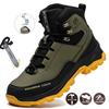 Protective Boots Indestructible Shoes Men Safety Work Shoes Steel Toe Cap Puncture-Proof Boots Construction Breathable Sneakers