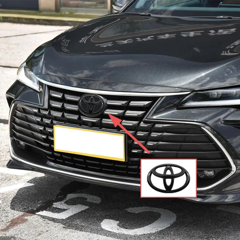 3D Car Logo Badge Front Head Grill Hood Bonnet Emblem For Toyota Corolla Camry Hilux Yaris RAV4 Rear Tail Bumper Trunk Accessory