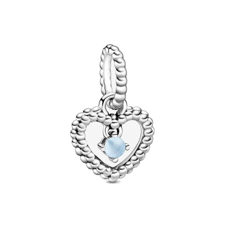 Original 12 Month Birthday Dangle Pendant Diy Bead Fit Original  Charms Silver 925 Bracelet Trinket Jewelry for Women
