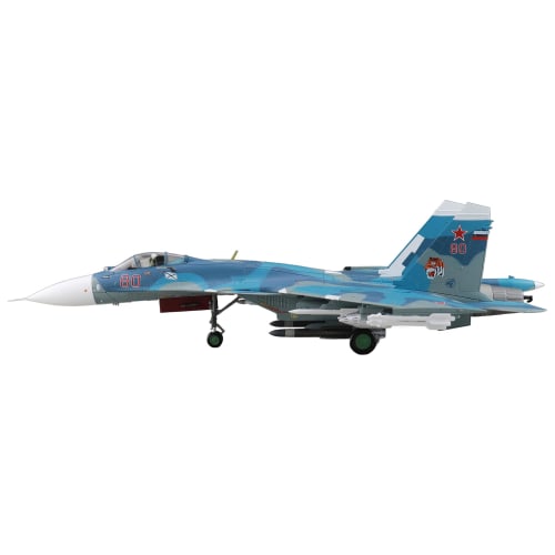 HOBBY MASTER 1/72 Scale Su-33 Flanker D Model, Russian Navy 279th Independent Carrier-Based Fighter Aviation Regiment, 2005, Completed Model