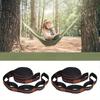 Outdoor Hammock Fixed Straps, High-Strength Polyester Ties, Tree Ties, Multi Ring Knots, Extension Ropes, Adjustable Accessories