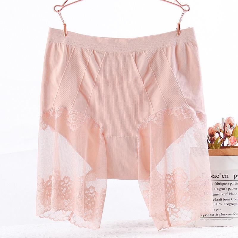 Damen Übergröße High Waist Anti-Chafing Sicherheits-Shorts - Bauchkontrolle & Hüftlifting