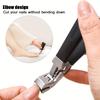 5pcs Professional Heavy-Duty Nail Clipper Set, Stainless Steel Blades, Ideal for Ingrown Nails, Includes Slant Tip Clippers