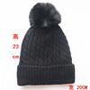 New Style Jacquard Beanie with Pom-pom, Fleece-lined and Thickened for Autumn and Winter Warmth, Suitable for Outdoor Sports and Skiing