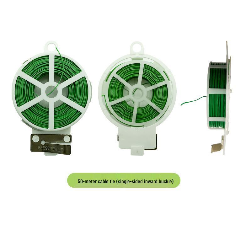Gardening Iron Wire Strap for Plant Tying and Pruning – Ideal for Climbing Plants, Roses, and Flowers