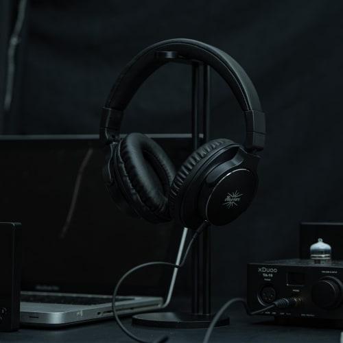 Linsoul Kiwi Ears Division High-End HiFi Soundproof Wired Headphones with Large 40mm Dynamic Diaphragm, Noise Cancelling, Ergonomic Design, 3.5mm Ster