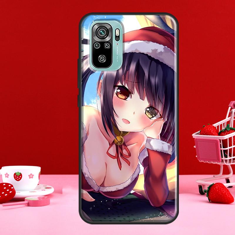 Date A Live Tokisaki Kurumi For Xiaomi Redmi Note 8 9 10 11 Pro Note 10S 9S 11S Case For Redmi 9 10 9T 9A 9C Coque