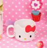 Skater Hello Kitty Sanrio Die-Cut Mug Cup 240ml
