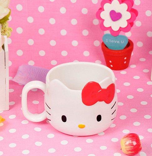 Skater Hello Kitty Sanrio Die-Cut Mug Cup 240ml