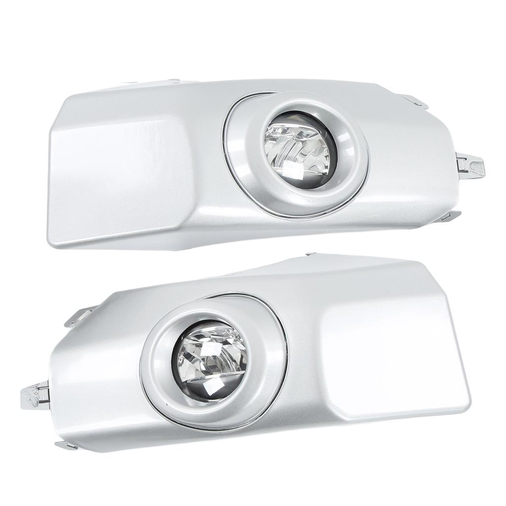 Pair LED Front Fog Light Assembly Shockproof Waterproof Replacement for FJ Cruiser XJ10 2007?2014