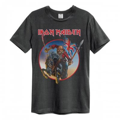 Amplified T-shirt unisex dla dorosłych Trooper on Steed Iron Maiden