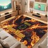 Nirvana Personalized Crystal Velvet Carpet, Customized Name Text Soft Anti‑Slip Rug for Living Room Bedroom