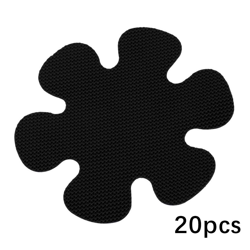 

20Pcs Bathtub Stickers with Scraper Transparent High-Strength Adhesive Strips Safety Shower Paster Household Swimming Pool