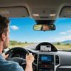 Foldable Anti-Glare Car Phone Sunshade, Dashboard Cell Phone Visor Cover for SUVs, Trucks & Sedans, GPS Navigation Screen Shield