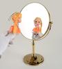 Bathroom Mirror 8 Inch Round Wall Mirror Magnifying Table Mirror Gold Cosmetic Makeup Double Sided Brass Bathroom Mirror | Bathroom Mirror | Bathroom