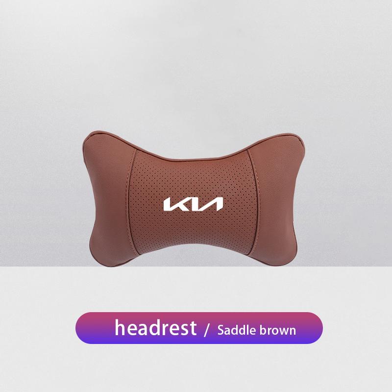BBEG3 1Pcs Car Seat Headrest Neck Support Pillow Soft Pad For KIA RIO Ceed EV6 EV9 Stinger Forte Niro K9 K5 Soul Sorento Cerato Optima