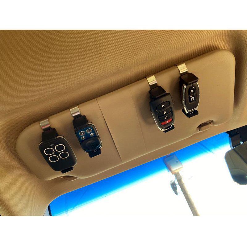 Universal Wireless Remote Control Car Sun Visor Anti-static Holder Clip