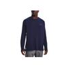 Under Armour Solid Color Round Neck Sports Long Sleeve Sweatshirt Men sweatshirt Navy-Blue 1373179-410