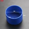JCD 6cm Diameter Food Grade Silicone Sleeve For Glass Water BottleHeat Resistant Protective Anti-Slip Cup Silicone Belly Band