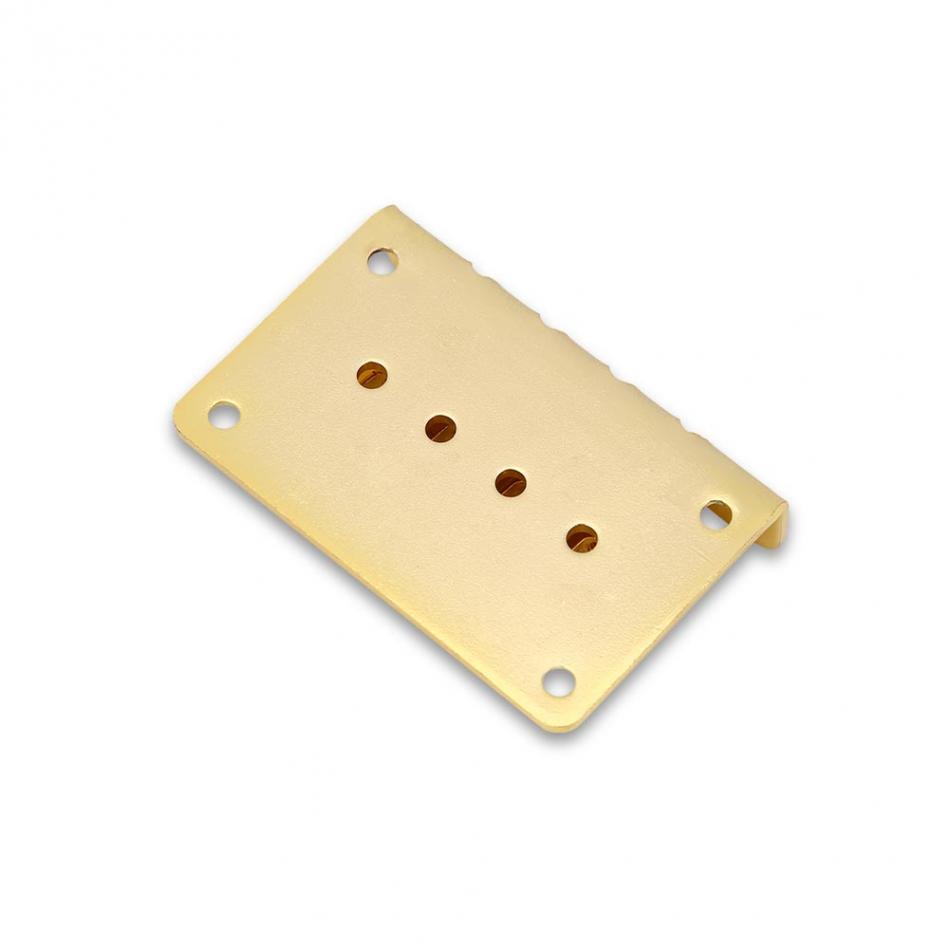 4-String Saddle Bridge Durable Fixed Bridge Replacement Parts for Cigarbox Guitar Electric Guitars Bass Ukulele