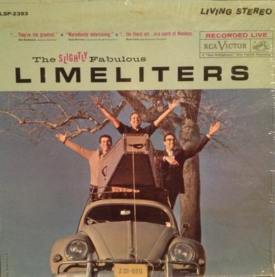 LP Record LIMELITERS - The Slightly Fabulous Limeliters LSP2393 RCA Victor 1961 US Folk Used