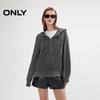 Only Damen Strickjacke mit Kapuze, lockere Passform