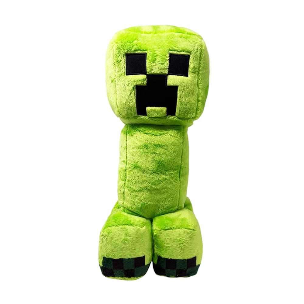 Minecraft Fluffy Creeper BIG Plush Toy Official Merchandise 38cm - - Approx.