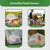 6 Pcs Large Food Cover,mesh Food Tent,17 Inch Pop Up Umbrella Screen Tent,camping,picnic,party,barbecue,foldable and Reusable