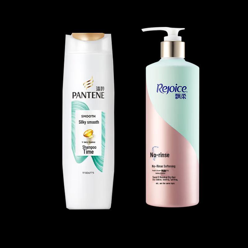 

Pantene Silky Smooth Shampoo & Ginseng Conditioner Set