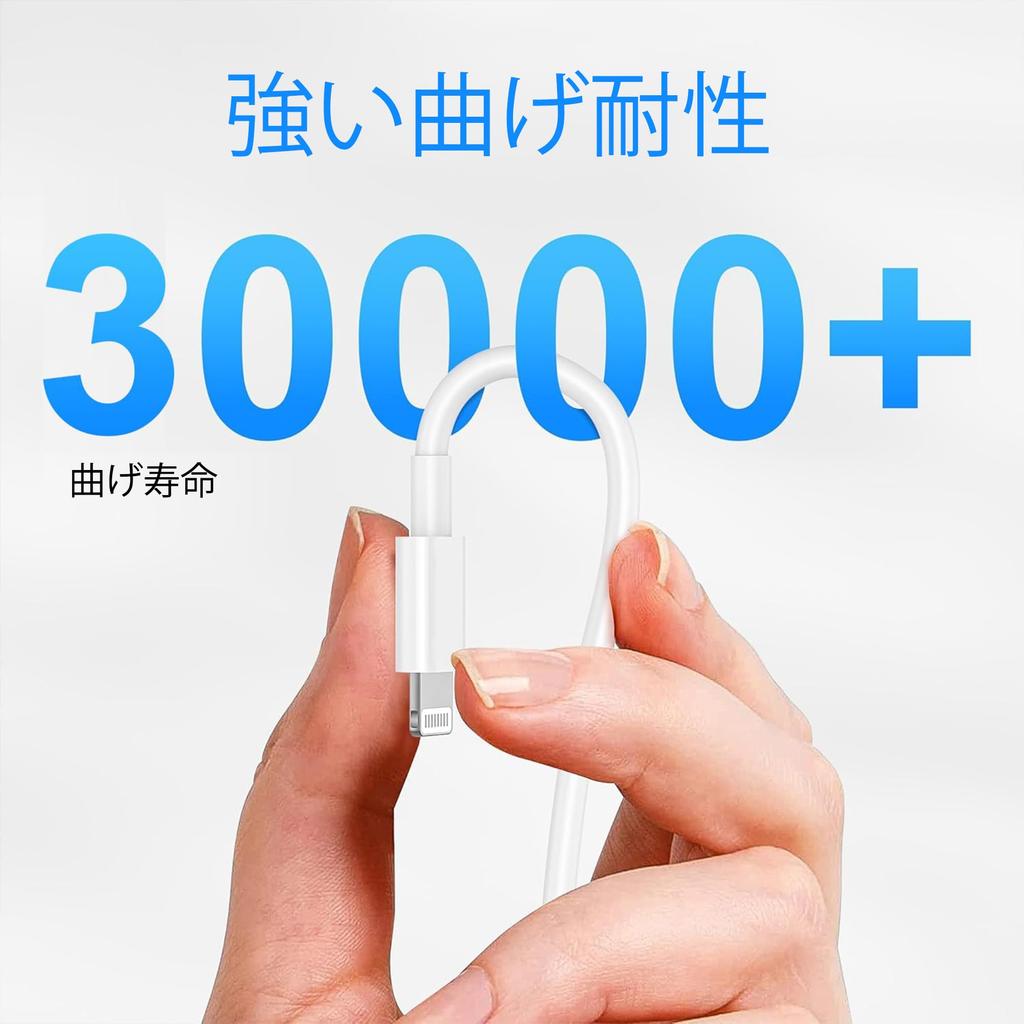 Genuine iPhone Charging 1M New Version MFi USB A To Lightning Fast Data High Compatible with iPhone and Lightning Cable, + 2M, 2-Pack [2026 Certified]