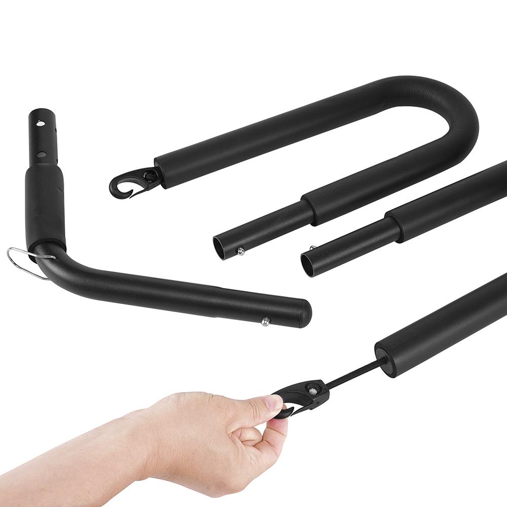 Bike Surfboard Rack Easy To Install Aluminum Alloy Foam Longboard Carrier Holder Rack